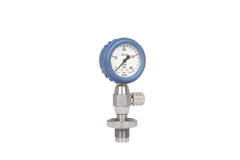 NRC Manometro prova M26x2 manometro ossigeno 200 bar Nitrox