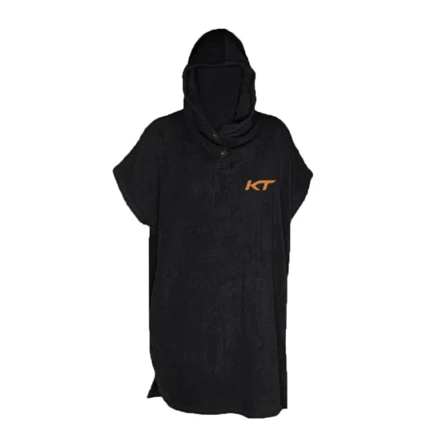 KT Black Poncho spugna taglia unica nero