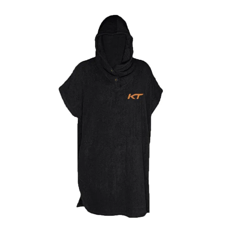 KT Black Poncho spugna taglia unica nero