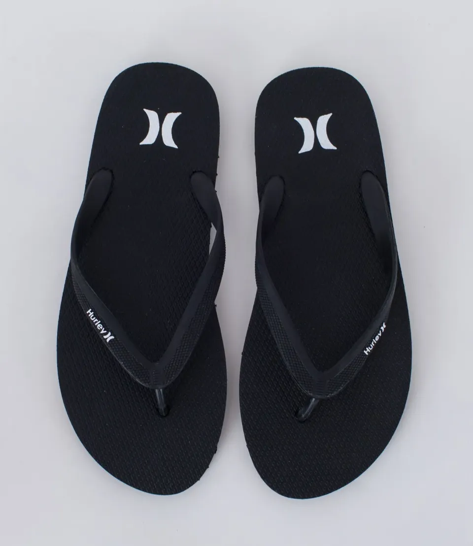 Hurley Icon Solid infradito nere suola EVA