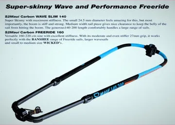 S2Maui Boom 174-230 boma carbonio slim 27.5 slalom