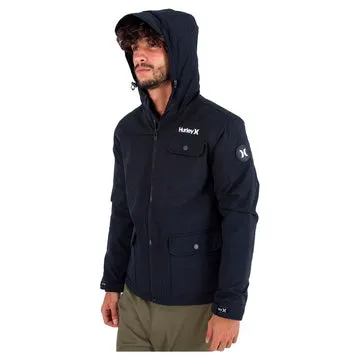 Hurley Vinson Sherpa Giacca Nylon Thermalwall con Cappuccio