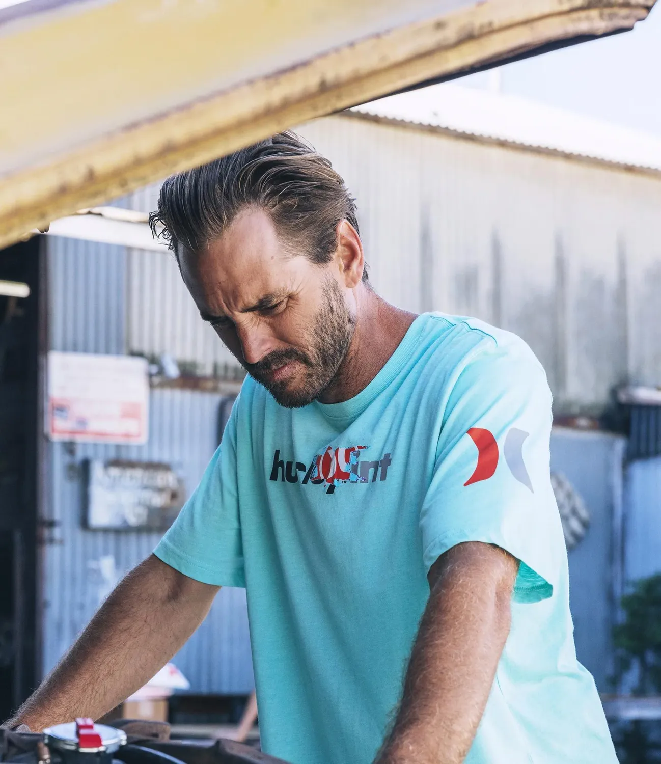 Hurley Everyday 25th S1 t-shirt cotone tropical uomo