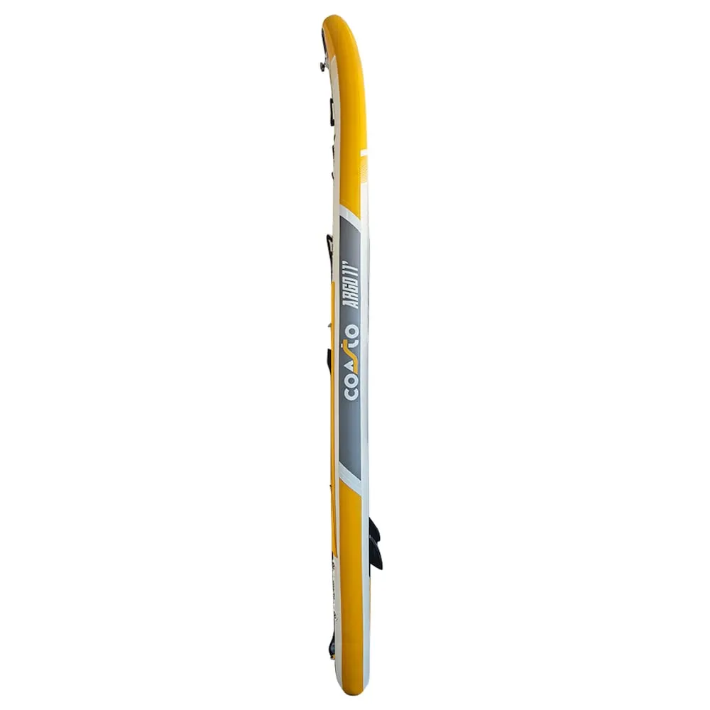 Coasto Argo Double Chambre SUP gonfiabile 11' giallo 140 kg