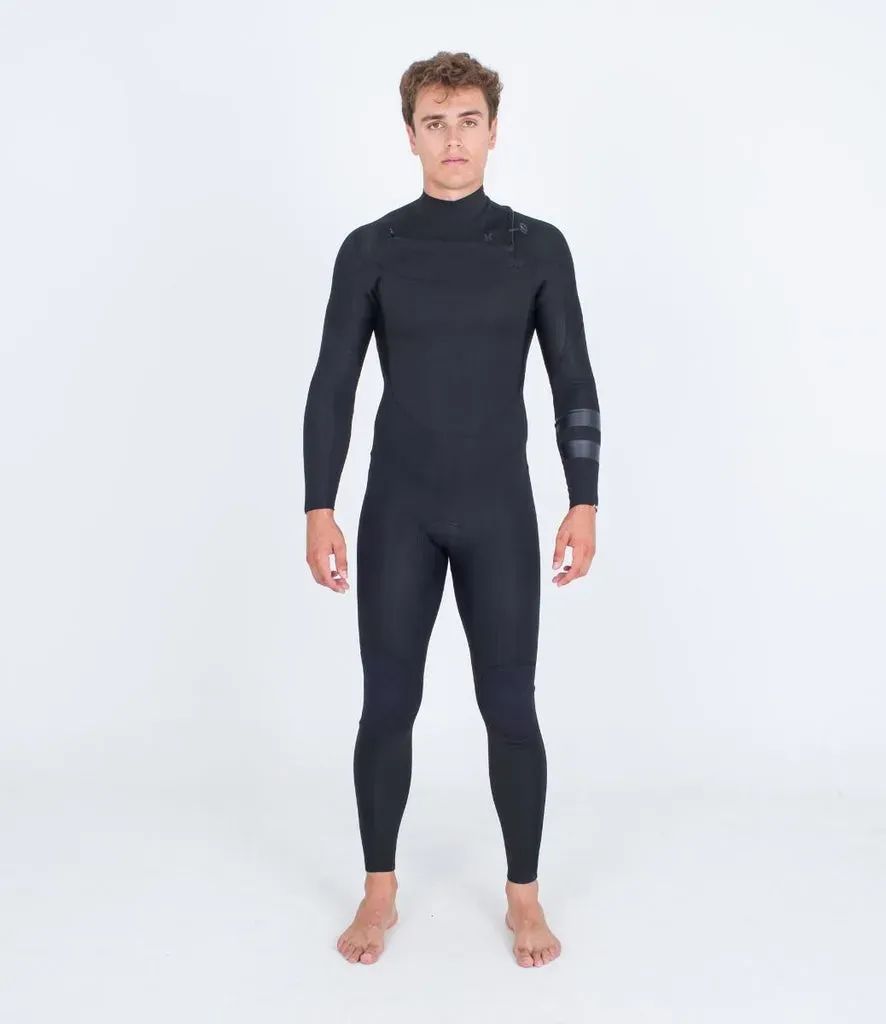 Hurley Advant M Air muta 4/3mm uomo nero chest zip