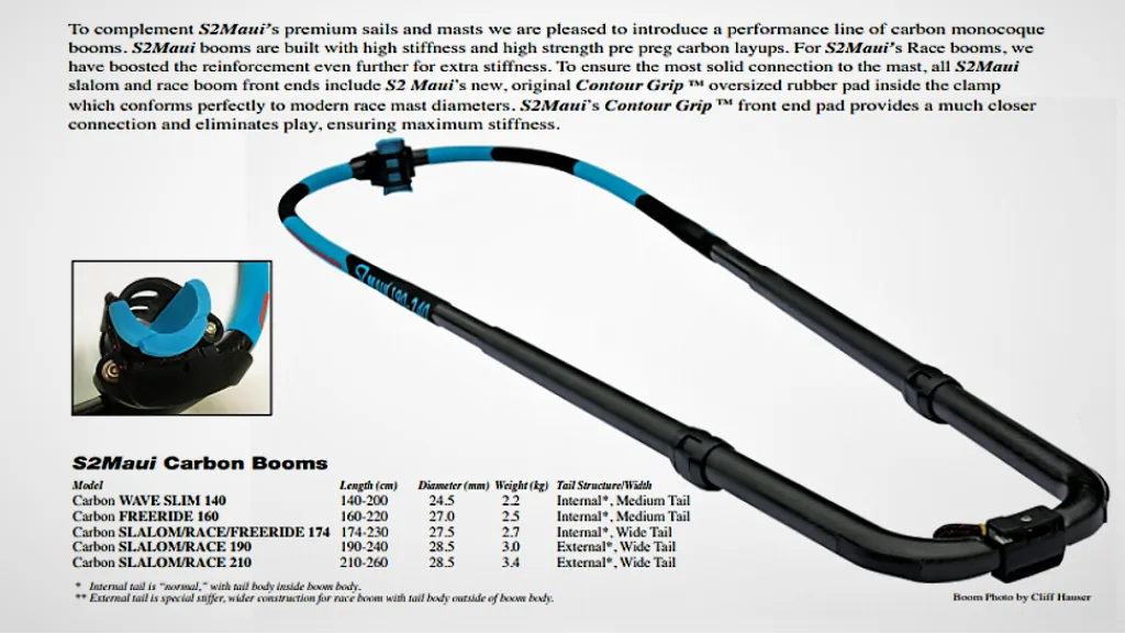 S2Maui Slalom-Race Boma Carbonio 190-240 28,5 mm