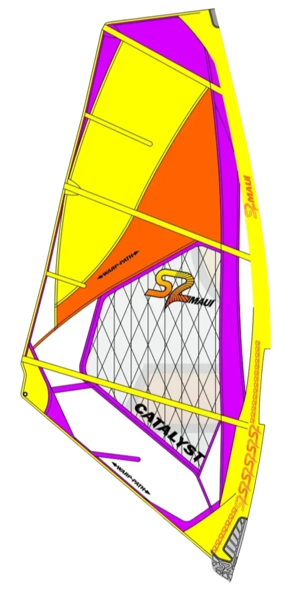 S2Maui Catalyst 2023 vela wave 3 stecche