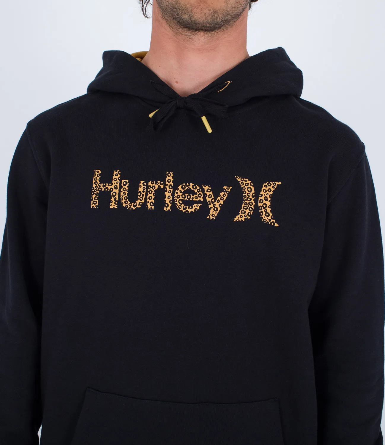 Hurley Toledo Basic Hood felpa cappuccio uomo nera cotone