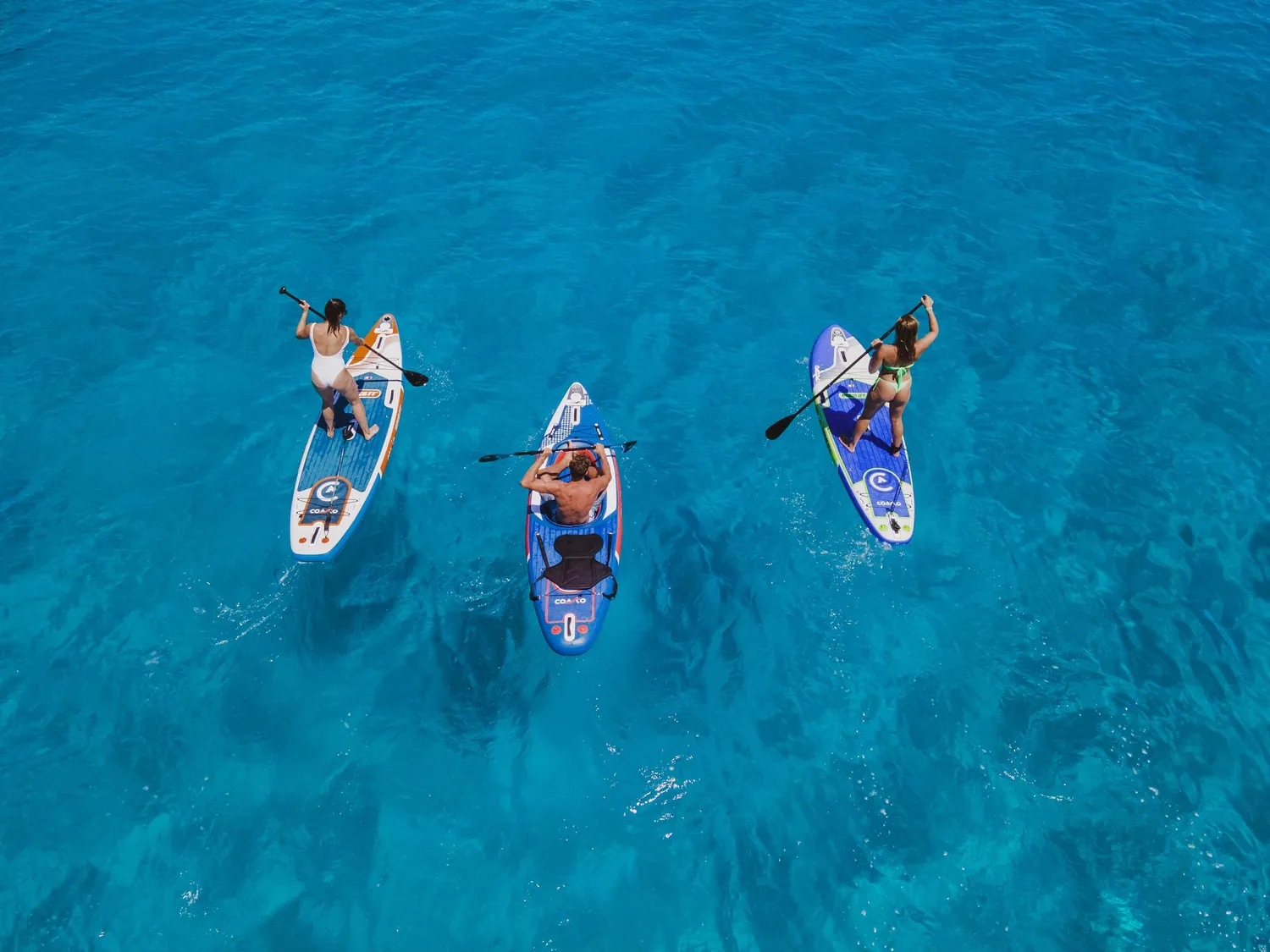 Coasto Amerigo SUP gonfiabile 10'4" blu bianco verde 125 kg