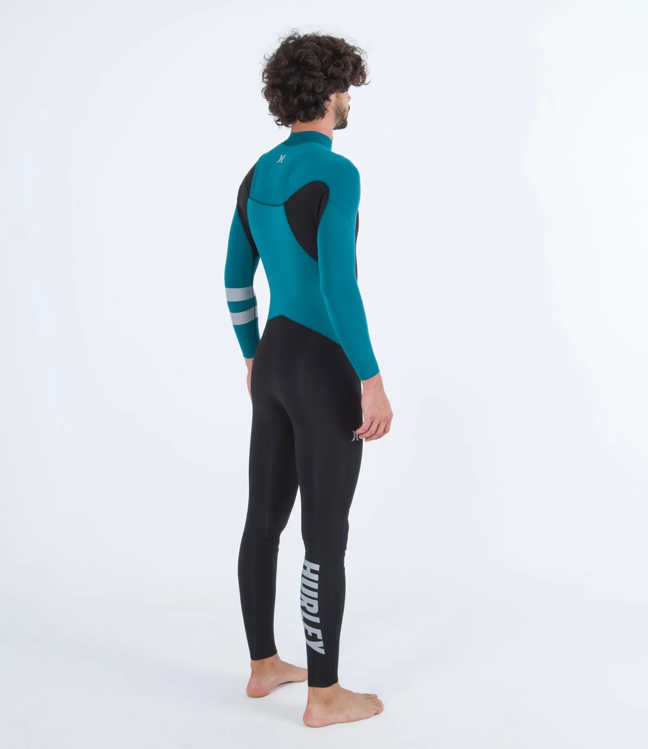 Hurley Advant muta intera 4/3mm verde emerald frontzip