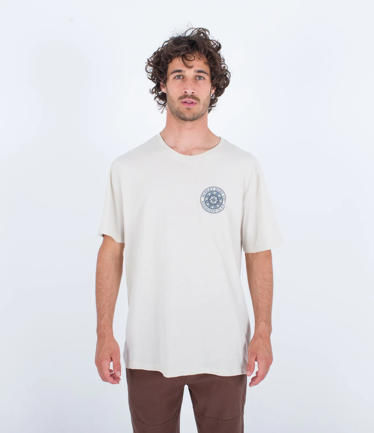 Hurley Everyday Pedals maglietta bone manica corta