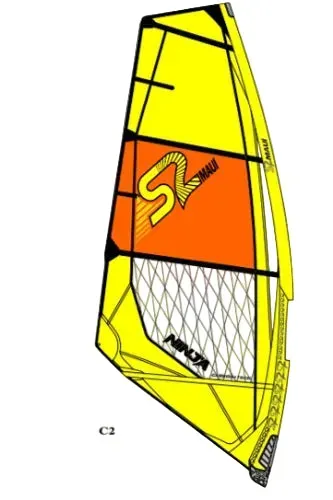 S2Maui Ninja 2027 Carbon Tech vela windsurf